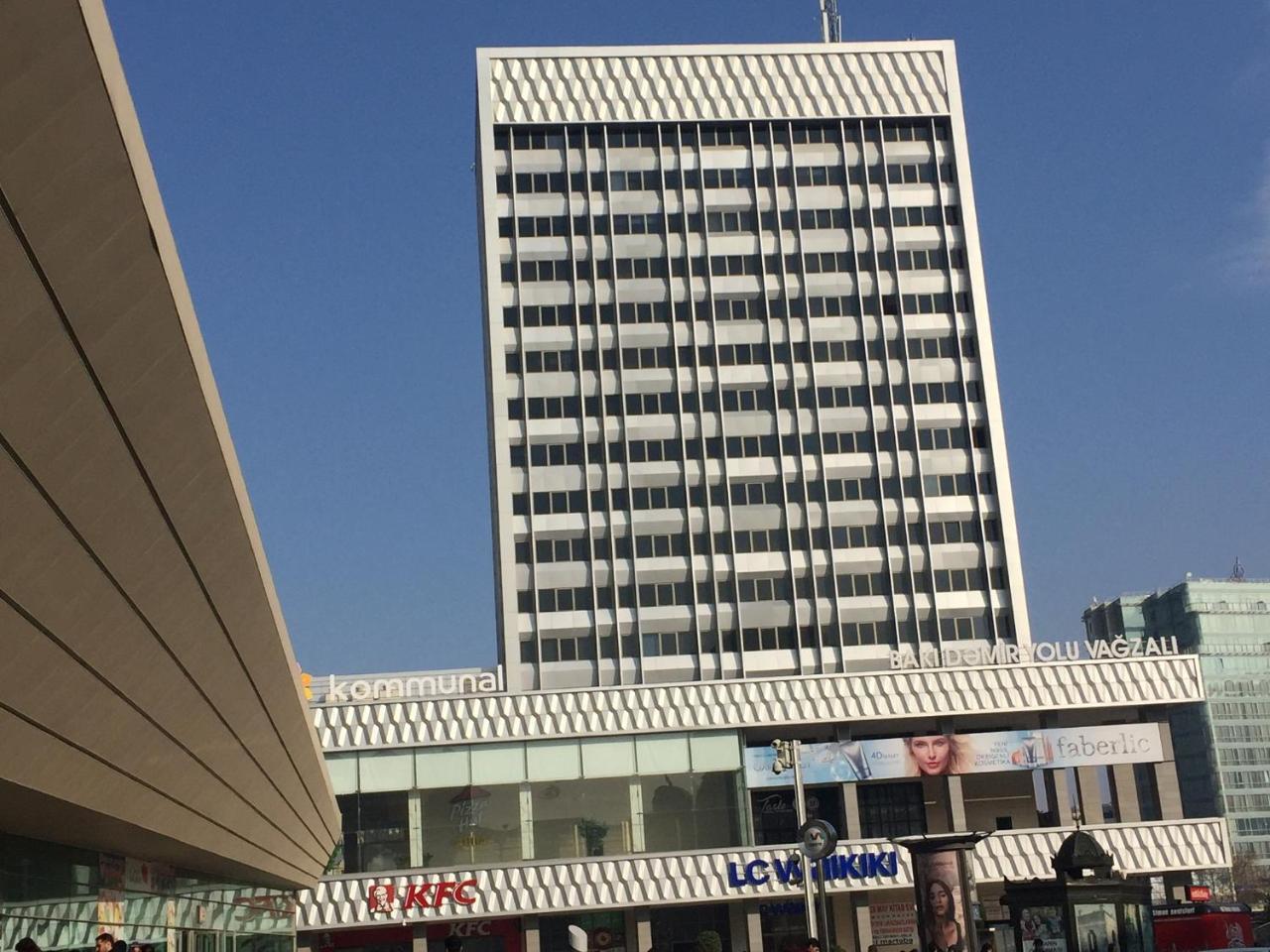 Demir Yol Plaza Hotel Baku Exterior photo