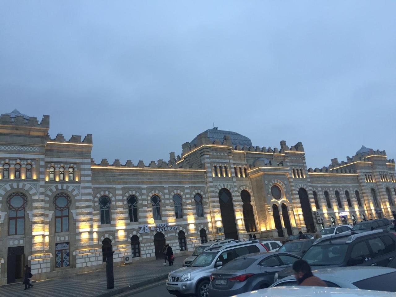 Demir Yol Plaza Hotel Baku Exterior photo